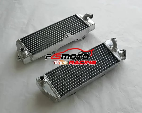 Radiator, Aluminiumlegering, Kompatibel med Gilera Nordwest 600, Effektiv Køling