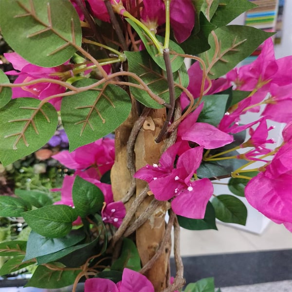 Tekokukka Bougainvillea-puu, Elävän näköinen muotoilu, Vähän huoltoa vaativa,125cm