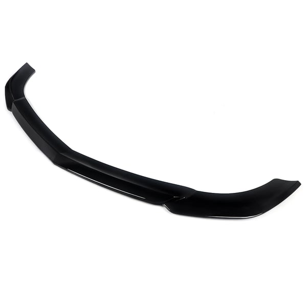 Front Spoiler Splitter Lip, Glans Sort, Skræddersyet Pasform til Mercedes-Benz,Glansende Sort