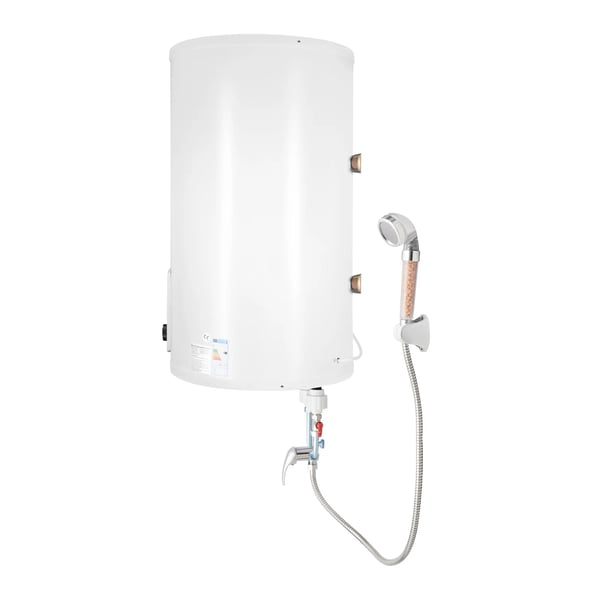 Varmtvandsbeholder, 70L kapacitet, elektrisk installation,HVID