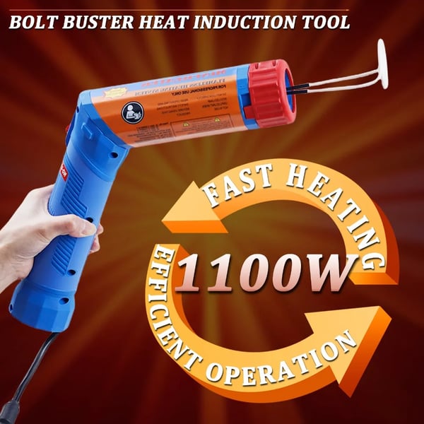 Magnetisk induktionsvarmer, hurtig opvarmning, flammefri drift, 1100W, EU-stik