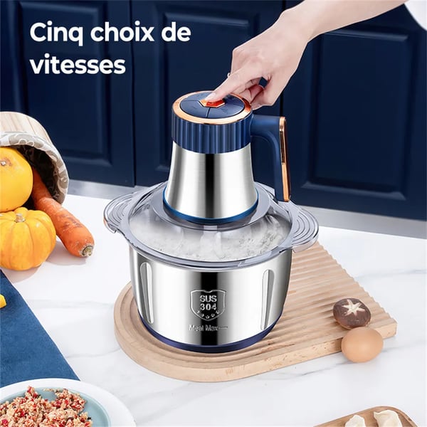 Elektrisk Köttkvarn, 5 Hastighetsinställningar, 5L Kapacitet,5L