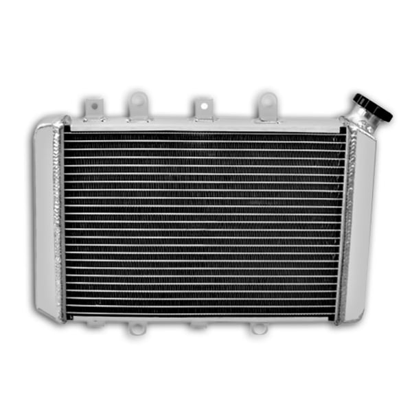 Motorcykel Racing Radiator, 58MM, Aluminium, Kompatibilitet med YAMAHA GRIZZLY 700/550/500, Forbedret Køleydelse, Direkte Pasform Design