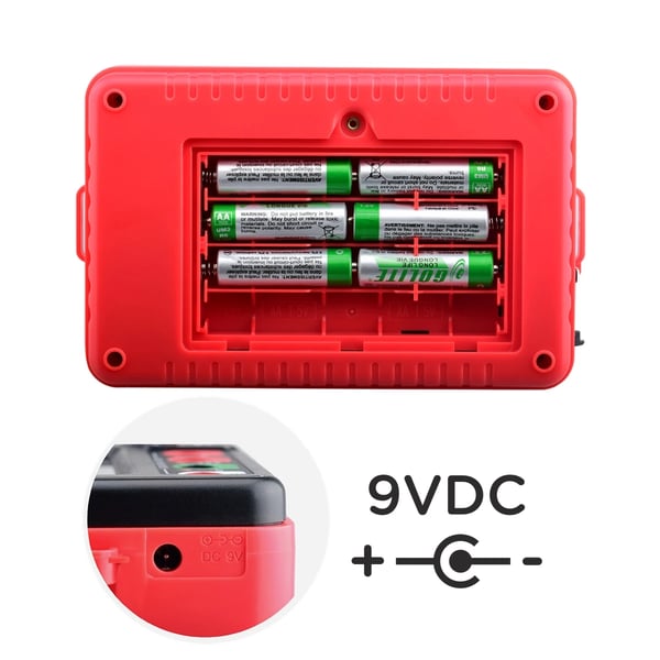 Isolationsmodstandstester, Testområde 250V til 1000V, Digitalt display, Bærbart design, Egnet til flere anvendelser, CE- og FCC-certificeret