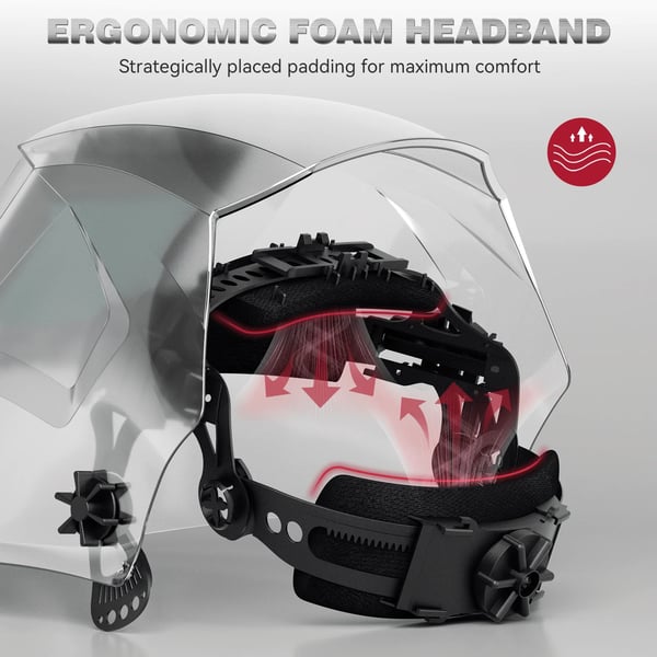 Svejsesmaske, Auto-Mørkningslinse, Ergonomisk Design,AR-WC10601