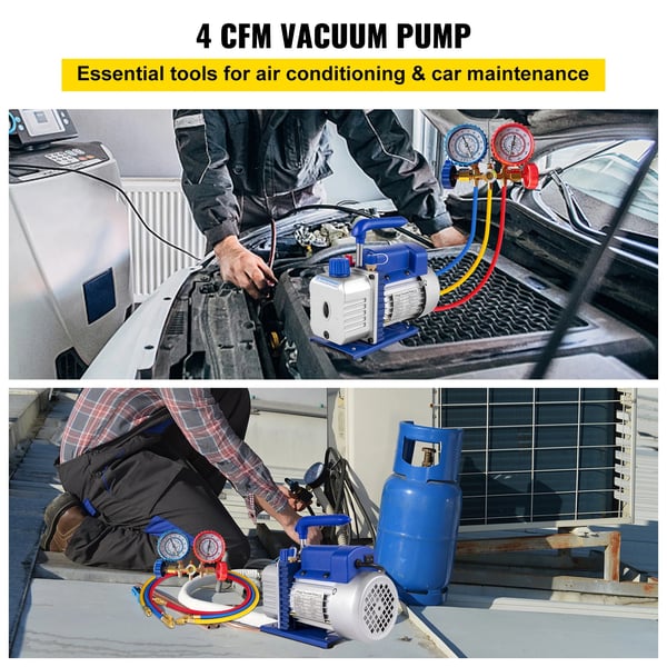 Imupumppu, 4CFM Vapaa Ilman Siirto, 1/4 HP Teho,4CFM