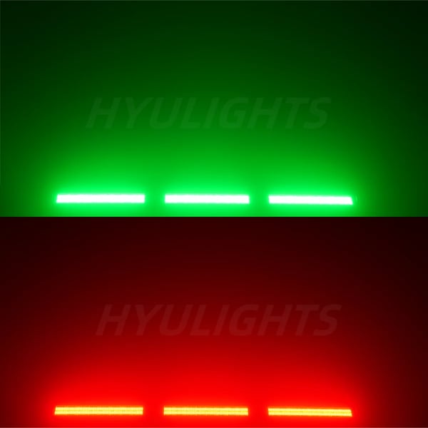 LED Moving Head Light, Dual Beam Effekter, 360° Rotation,2PCS Lys, EU Stik