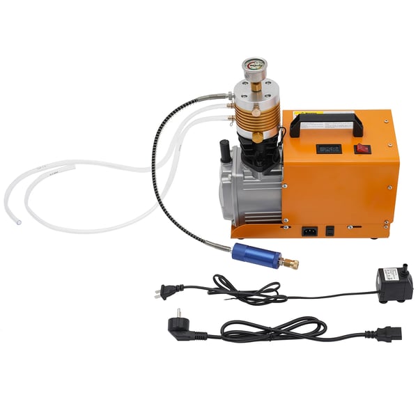 Luftkompressor Pump, Högtryck, Hållbar Design,Orange