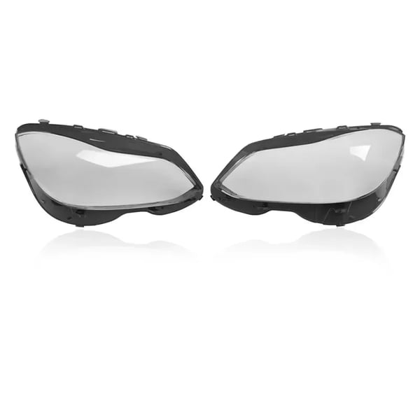 Forlygte Linse Dæksel, Polycarbonat Materiale, Klar Farve, Passer til Mercedes-benz E-Class W212 2014-2016,par