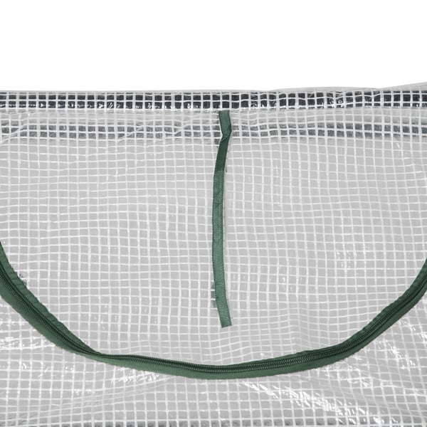 Have Drivhus, 120x60x60 cm, Stålramme, Vandtæt, 2 Vinduer, Nem Adgang