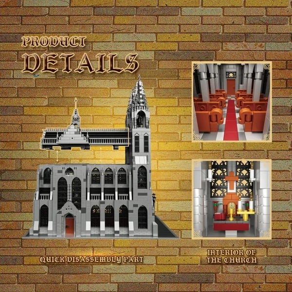 Samlingsmodel, Gotisk Katedraldesign, Uddannelsesmæssig Sjov,Kirke
