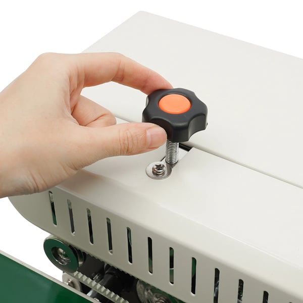 Forsegler, Justerbar Transportbåndshastighed, 500W Motor, Kompakt Design