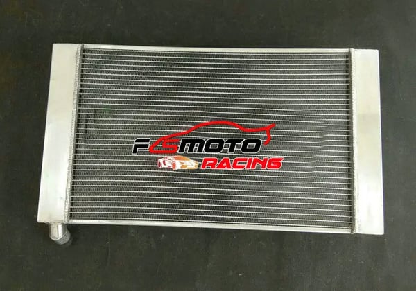 Aluminiumkøler, Kompatibel med SAAB 97 Sonett II/III, Motorstørrelse: 0,8L/1,5L/1,7L, Fremstillet til 1967-1974, Frontplacering