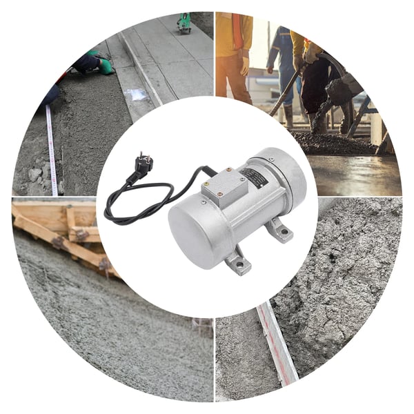 Betongvibrator, 550W effekt, kompakt design,EU, grå