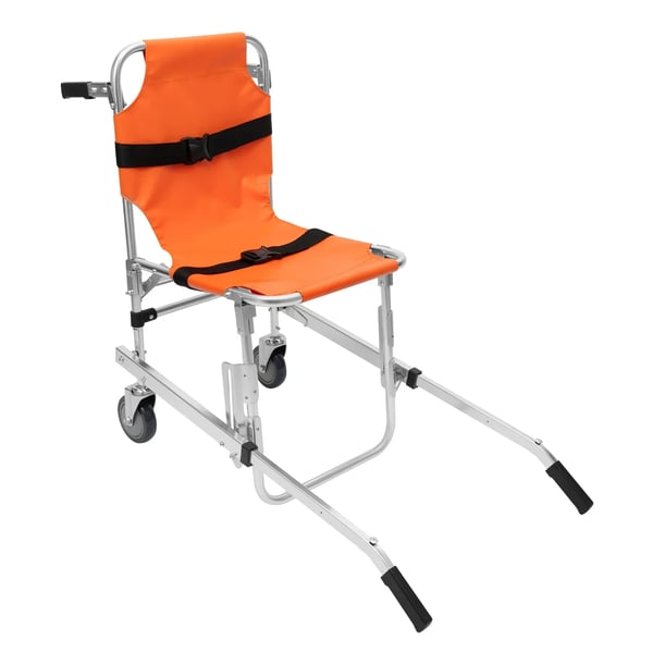 Nødtrappe Liftstol, Kraftig, Sammenklappelig Design,Appelsin