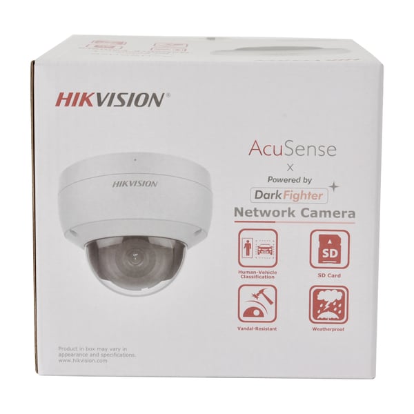 IP-kamera, 8MP resoluutio, heikko valaistuskyky,2.8mm, DS-2CD2186G2-ISU