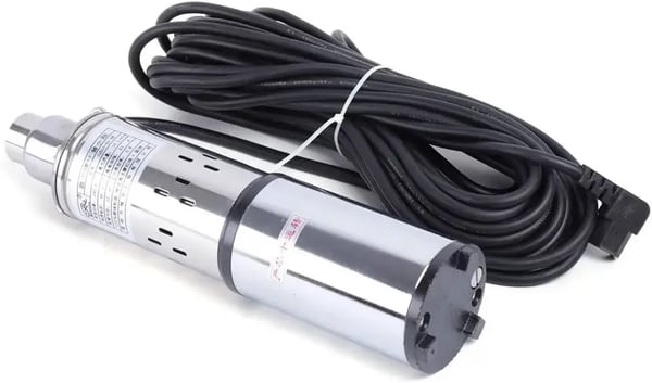 Dybbrønds nedsænkelig pumpe, soldrevet, højtydende,280W DC48V, 48V, EU