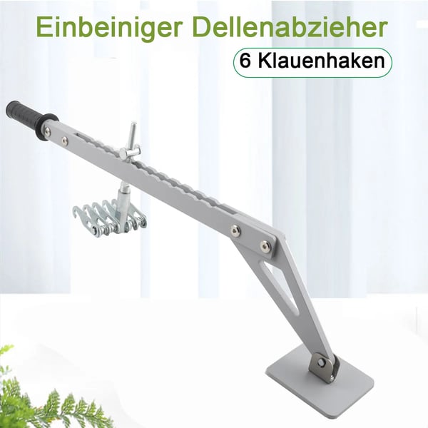 Dentinvetäjä, alumiiniseos, 6-sorminen kynsisuunnittelu, säädettävä jalka ja puristin, EVA-iskunvaimennuspatja, ergonominen kahva