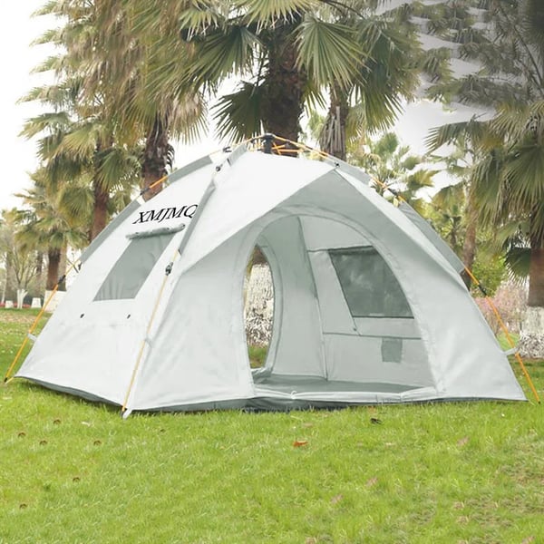 Campingtält, Regntåligt, Bärbart,VIT