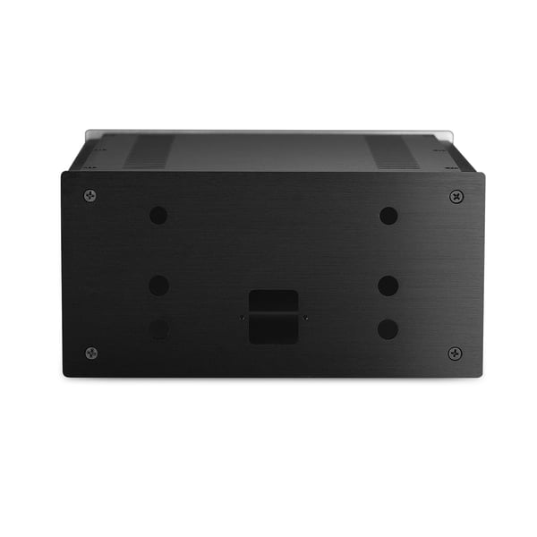 Forstærkerchassis, Aluminiumlegering, Eksterne dimensioner 240mm x 271mm x 120mm, Interne dimensioner 200mm x 260mm x 110mm