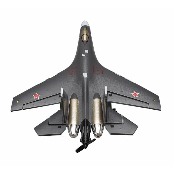 RC Flyvemaskine, 375mm Vingerækkevidde, 6-Akset Gyro,KIT med motor