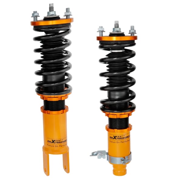 Coilover affjedringskit, justerbar køre højde 1-3 tommer, holdbar aluminiumskonstruktion, tvillingetube støddæmper system.