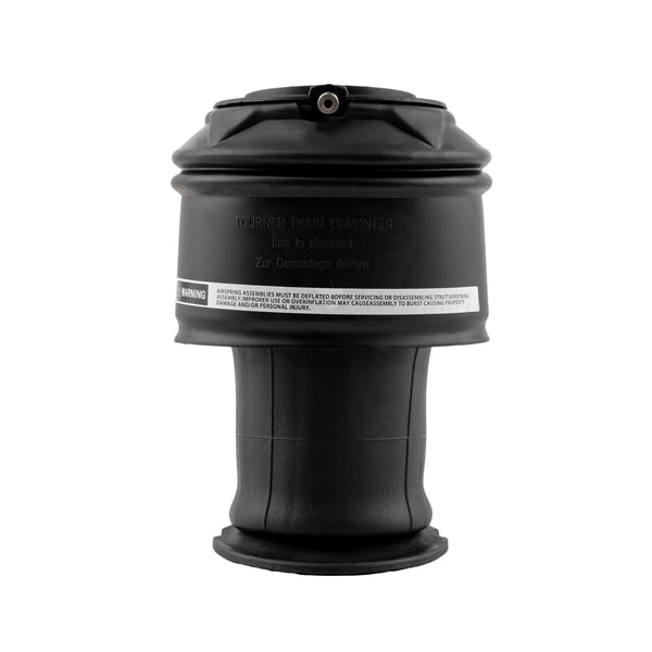 Luftaffjedringsfjederpose, Dimensioner 39 cm x 18 cm x 36 cm, Max. Udvidet længde 410-420 mm, Min. Komprimeret længde 150-160 mm, Driftstryk ≤2.0Mpa