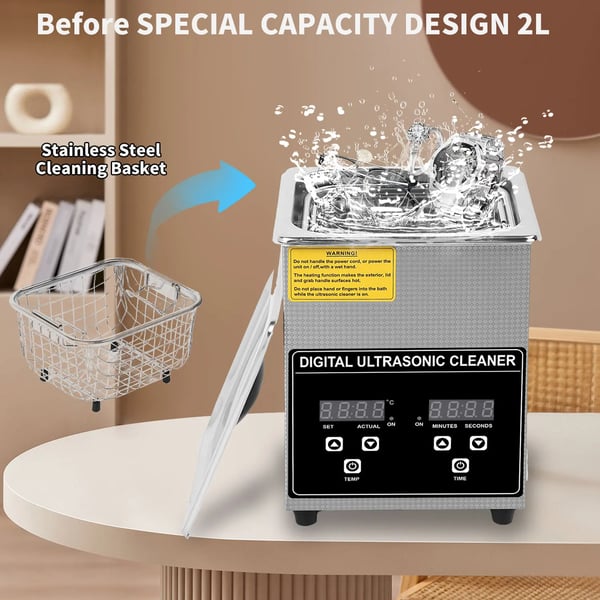 Ultralydsrenser, Dobbelt Transducer System, Digitalt Kontrolpanel,2L, EU