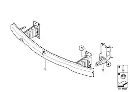 Front Bumper Forstærkning, Holdbar Stål Konstruktion, Forbedrede Sikkerhedsfunktioner,sort