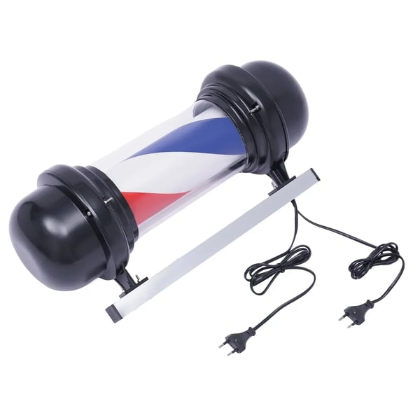 Barber Pole Lys, Rotations LED Design, Vandtæt Konstruktion,Elfenben