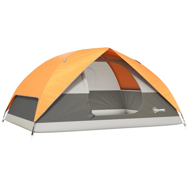 Campingtelt, 3-4 personers kapacitet, holdbar stofkonstruktion,MULTI