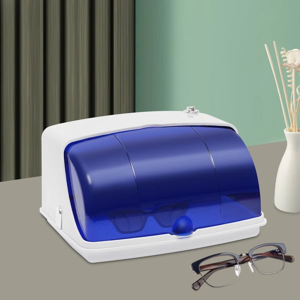 UV Sterilisatorboks, 5W Effekt, 220V-240V Spænding, Kompakt Størrelse 29x22x17cm, Desinfektionsrum 27x21x15cm, CE Certificeret