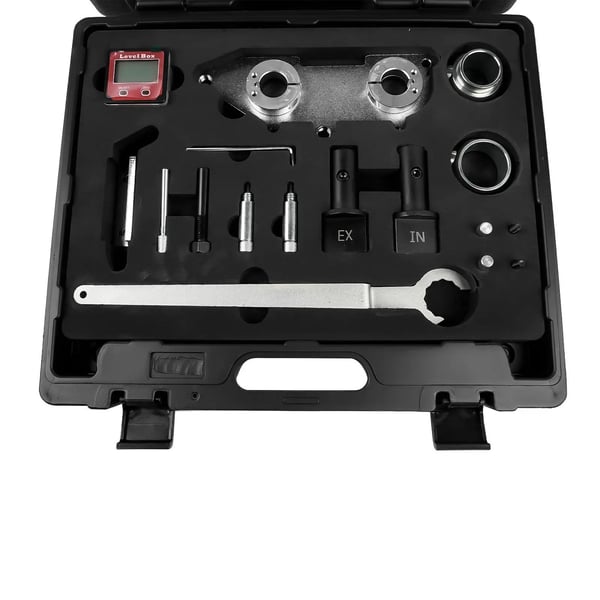 Motor Timing Værktøjssæt, Materiale: Stål, Dimensioner: 10 x 8 x 2 tommer, Kompatibilitet: 1.5L TSi benzinmotorer, Ydelse: Præcise timingjusteringer