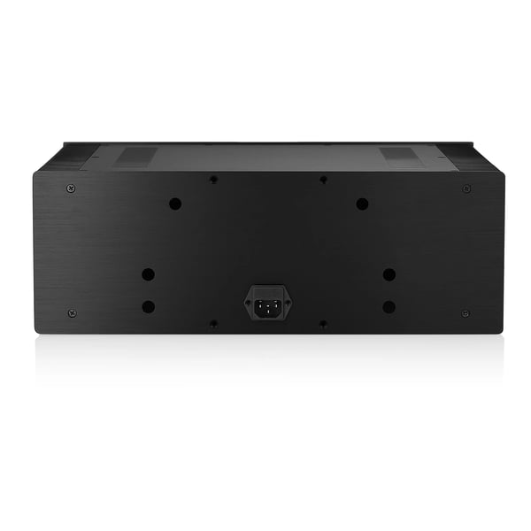 Vahvistimen kotelo, alumiiniseos, ulkomitat 430×315×150mm, sisämitat 330×300×142mm, nettopaino 9.0kg, yhteensopiva tee-se-itse-projektien kanssa
