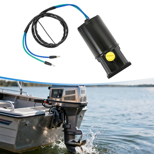 Løft og vip motor, 12V, 240W strøm,Sort