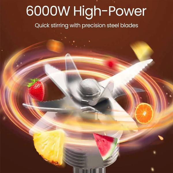 Kraftfull mixer, 6000W motor, 2,5L kapacitet,EU