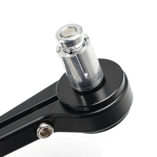 Bar End Spejle, CNC Aluminium, 100mm bredde, 100mm højde, Passer til 7/8" styr, 360° Justerbar