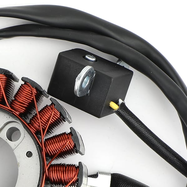 Generator Stator Spole, Indre Diameter 35mm, Ydre Diameter 92mm, Tykkelse 11mm, Kompatibel med Letvægtsmotorcykel, 5 Ledninger