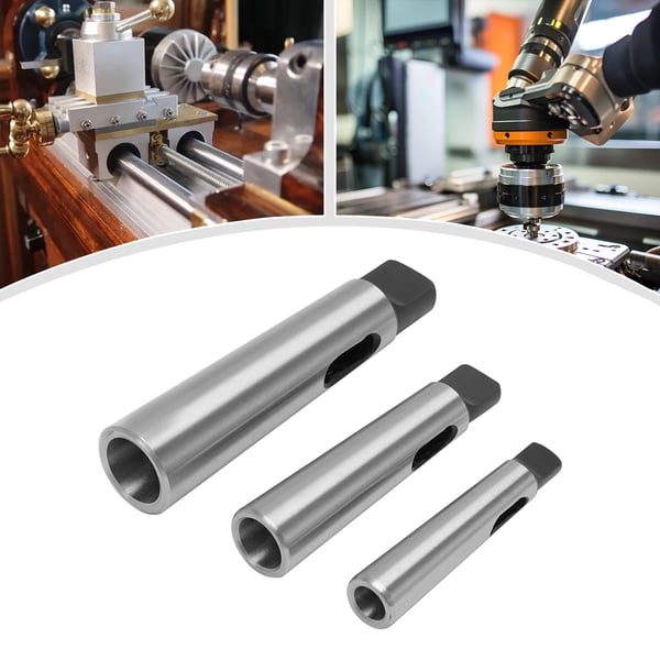 Morse Taper Adapter, Holdbart Materiale, Forbedrer Kompatibilitet,Sølv