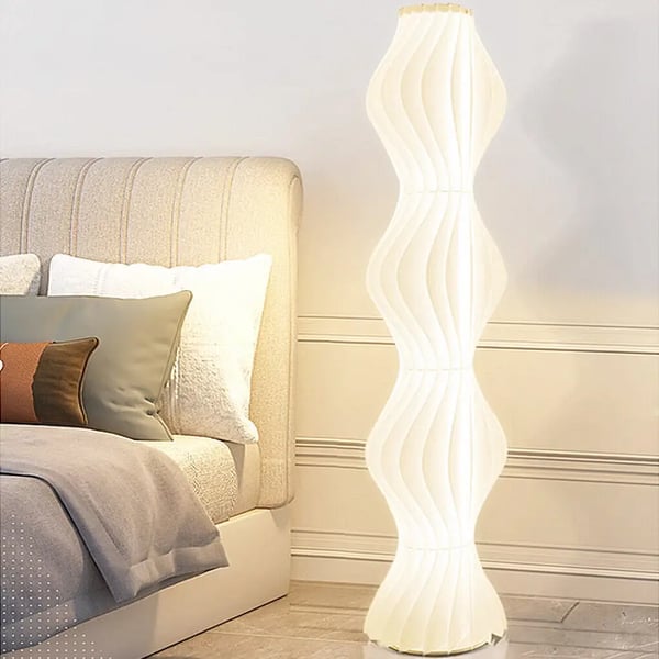 LED Gulvlampe, Justerbar Farvetemperatur, Dæmpbar,HVID, 35x170cm