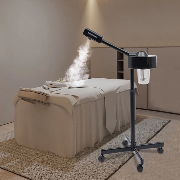 Ansigtsspa, 360° roterende spray, høj effektivitet,SORT