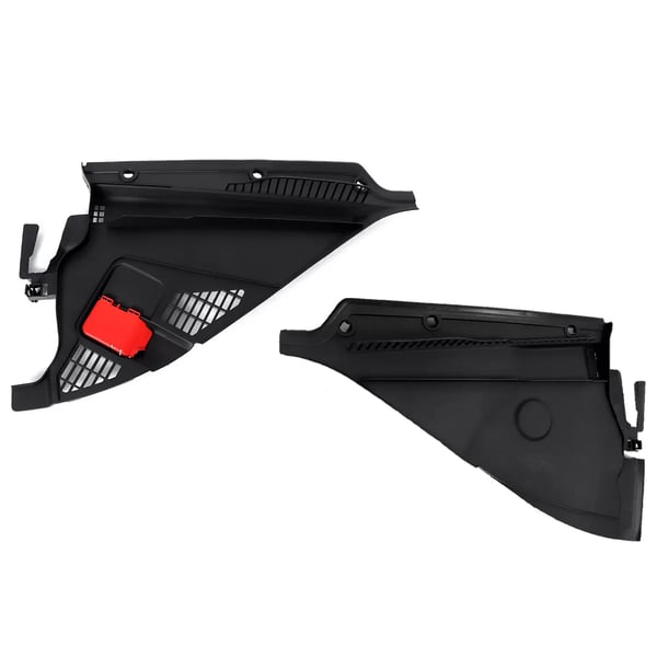 Vinduesvisker Cowl Cover Trim, Passer til BMW F20/F21/F22/F23/F87 2014-2021, Holdbar ABS-plast, Direkte erstatning,venstrehåndsdrift