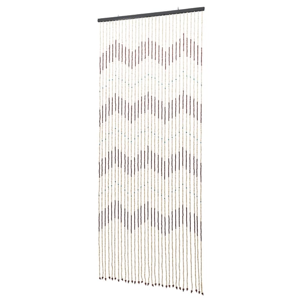 Bambus Dør Gardin, Moderne Design, Elegant Mønster,Brun