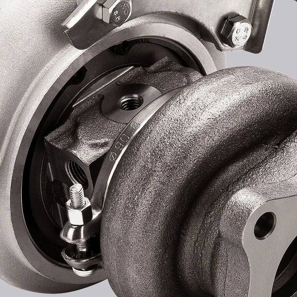 Turbocharger, Max HP 450 HK, Turbine Trim 76.4, Turbine Inducer Diameter 56 mm, Item Length 26 cm, Item Weight 8 kg