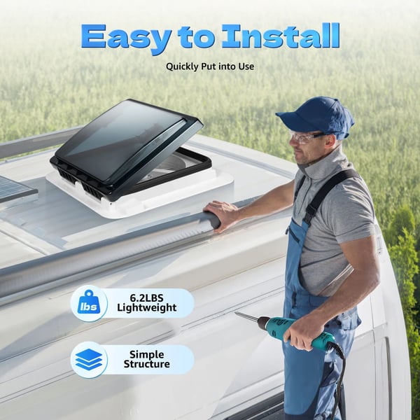 Afgasningsventilator, Energi-effektiv Design, Stille Drift,HVID