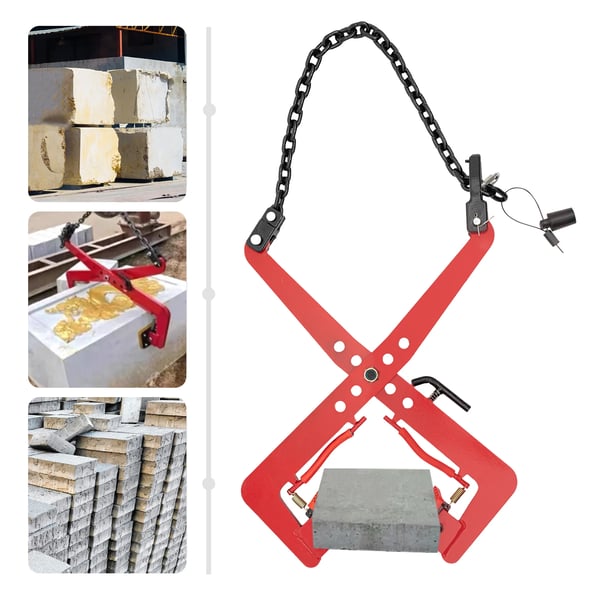 Pallet Puller Clamp, Säädettävä Avautuminen, Kestävä Teräksinen Rakenne