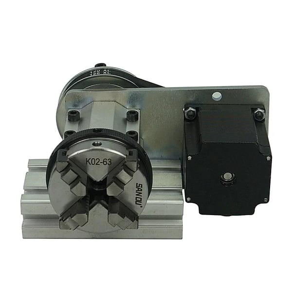 Rotary Akse, 4 Kæbe Chuck, A-Akse,4 akser