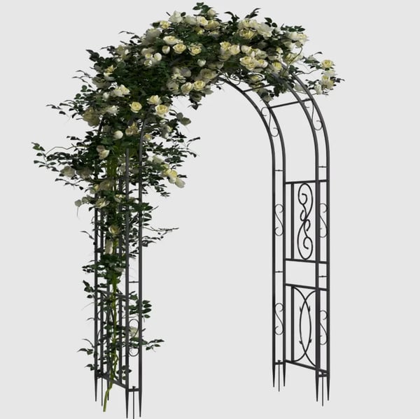 Plantebaldakin, Metal Konstruktion, Moderne Chic Design,sort