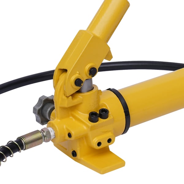 Hydraulisk Handpump, 0-70 MPa Tryck, Avtagbart Handtag,Gul
