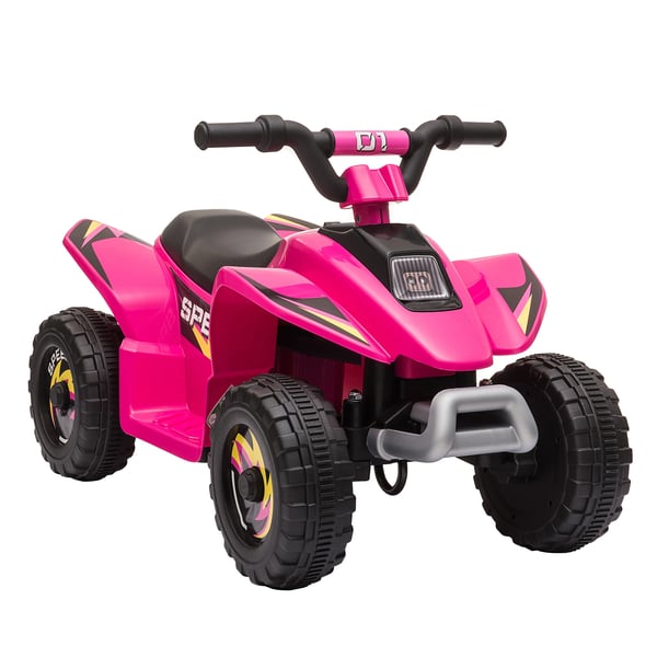 Elektrisk Quad til Børn, 6V Batteri, 50 minutters Autonomi, 72 x 40 x 45,5 cm, Anbefalet Alder 18-36 Måneder, Maksimal Hastighed 2,8-4,6 km/t